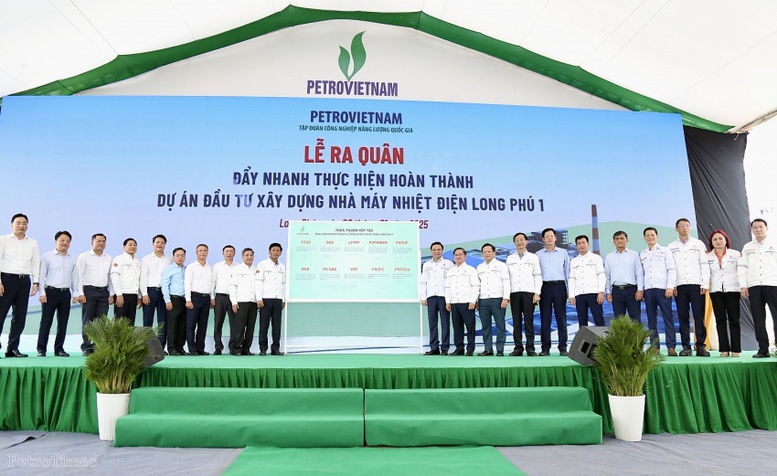 Phấn đấu hoàn thành dự án Nhà máy nhiệt điện Long Phú 1 trước năm 2027 4 lanh dao ky giao uoc thi dua
