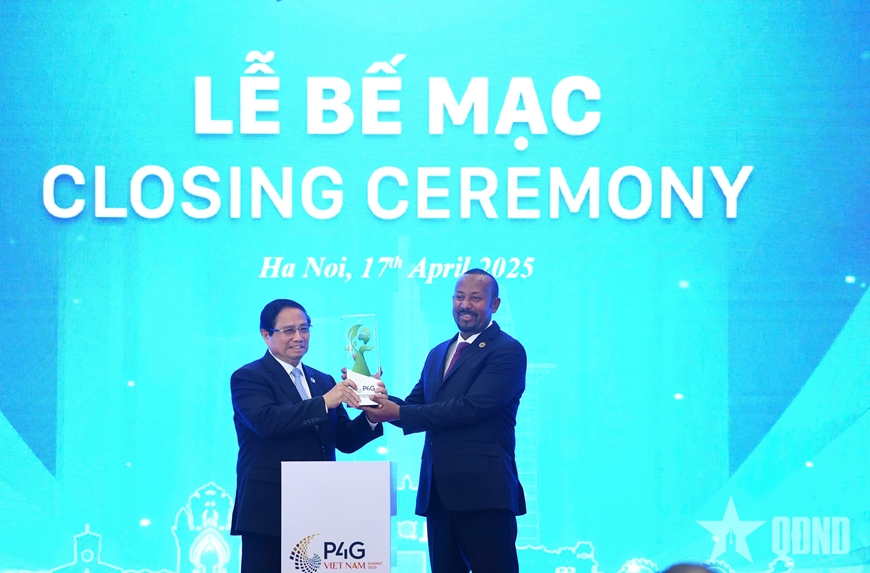 Bế mạc Hội nghị thượng đỉnh P4G lần thứ 4 5 chuyen giao