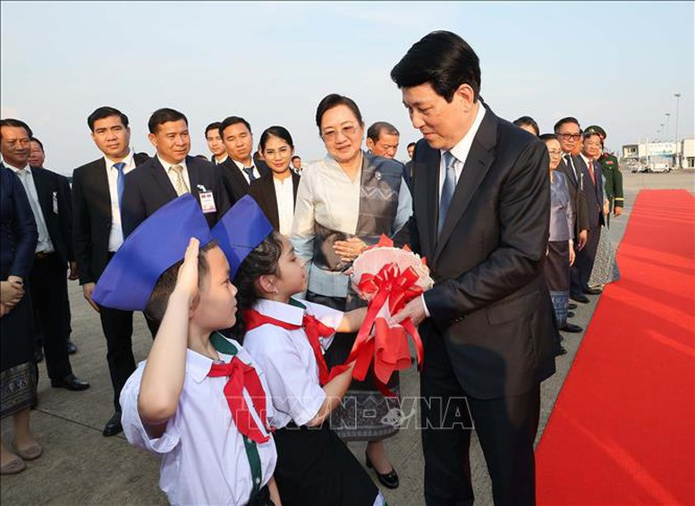 Chủ tịch nước Lương Cường kết thúc tốt đẹp chuyến thăm cấp Nhà nước tới Lào 2 image 254