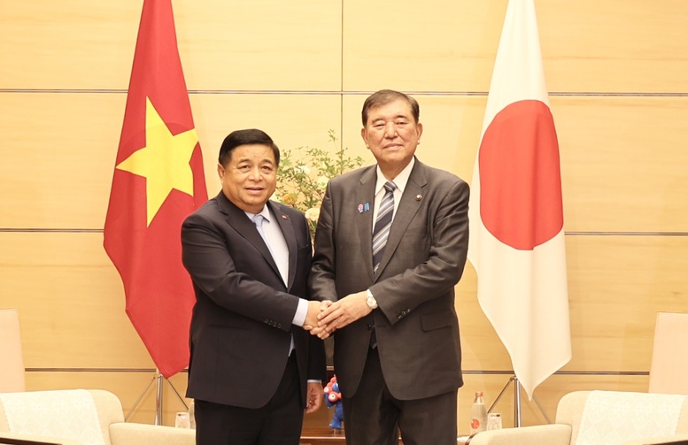 Phó Thủ tướng Nguyễn Chí Dũng hội kiến Thủ tướng Nhật Bản Ishiba Shigeru 4 pho thu tuong nguyen chi dung hoi kien thu tuong nhat ban