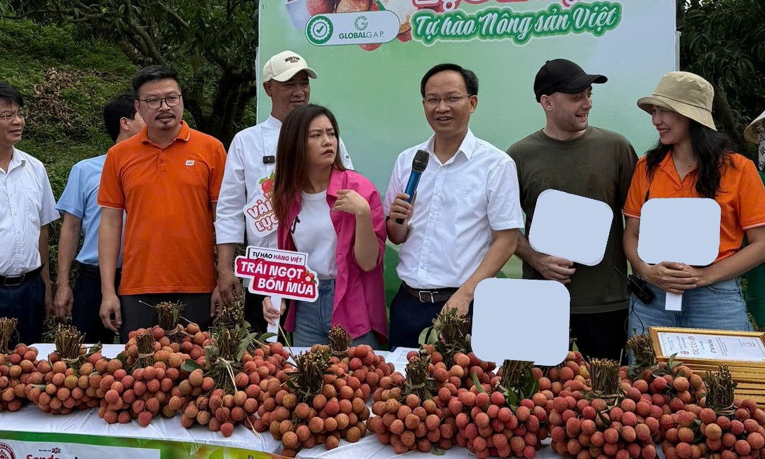 Phó Chủ tịch livestream bán vải thiều: Đổi mới tư duy lãnh đạo, đồng hành cùng nông dân 5 pho chu tich livestream ban vai thieu doi moi tu duy lanh dao dong hanh cung nong dan 1